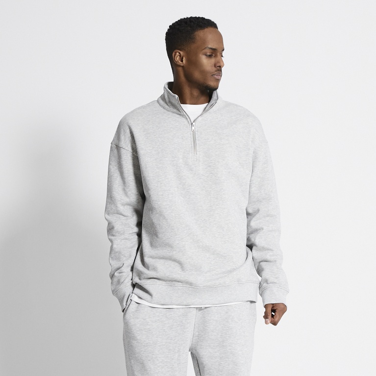Halb-zip-sweatshirt "Frank"